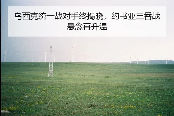 乌西克统一战对手终揭晓，约书亚三番战悬念再升温